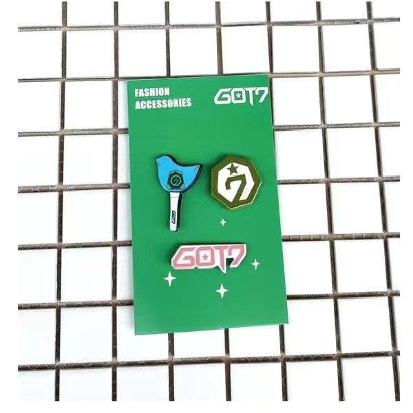 Hqbts Bangtan Jongens Acryl Broche Set Perifere Dezelfde Stijl: A10-GOT7