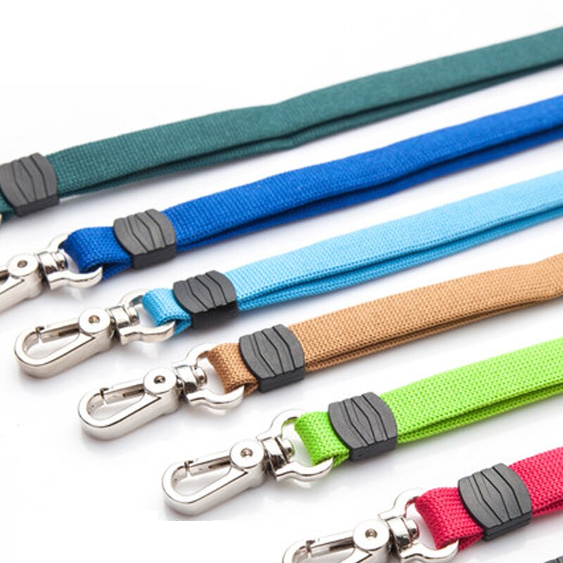7 kleuren mooie en duurzame fluit accessoires lanyard 10mm*485mm