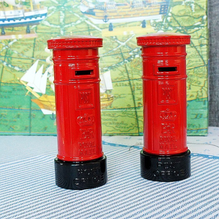 England rot Briefkasten Sparschwein Briefkasten Modelle Schreibtisch Dekoration Handwerk Liefert Speicher freundlicher Münze Bank