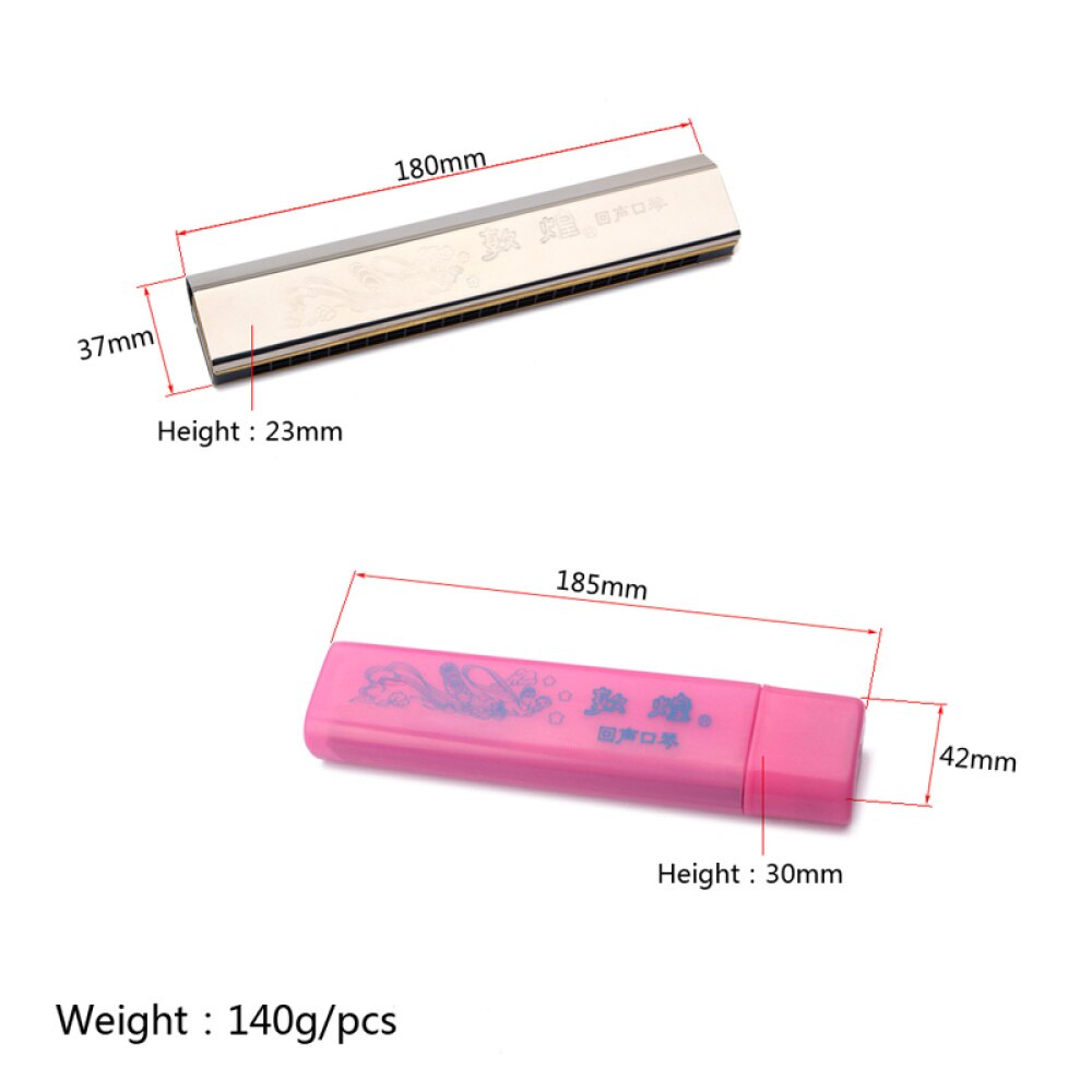 Stainless Steel Harmonica Mouth Instruments for Beginner