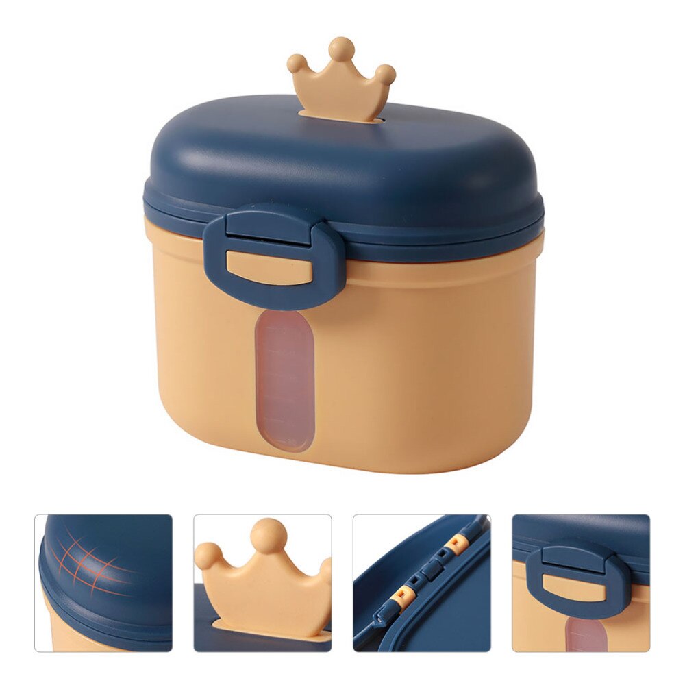1 Set Powder Container Premium Formula Box Portable Baby Formula Box: Default Title