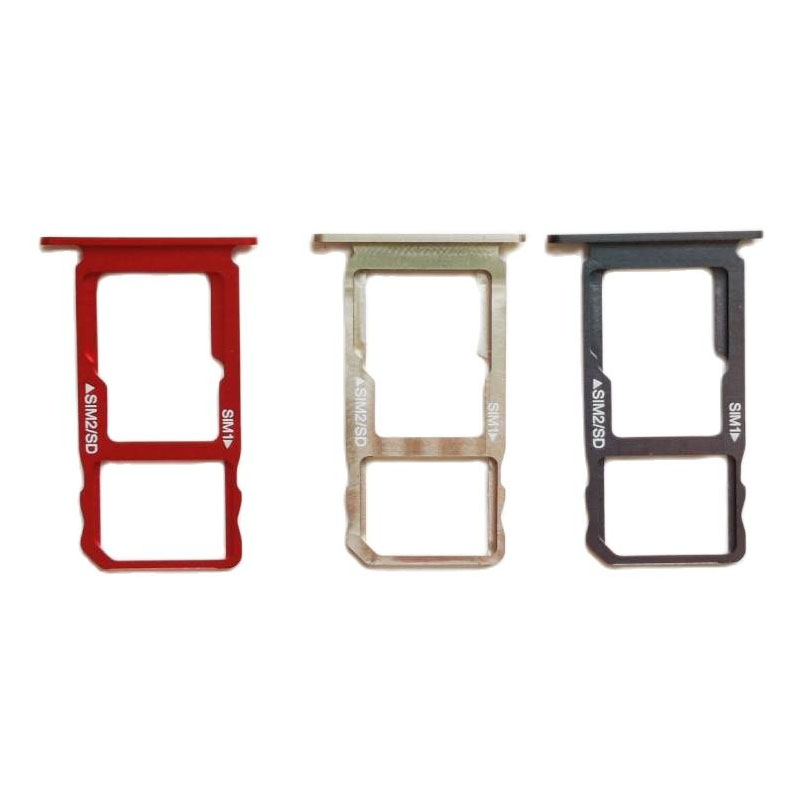 For Blackberry Key 2 BBF100-1 BBF100-2 SIM Tray Slot Bracket Adapter Socket SIM Tray Bracket For Key2 Le BBE100-1 BBE100-4