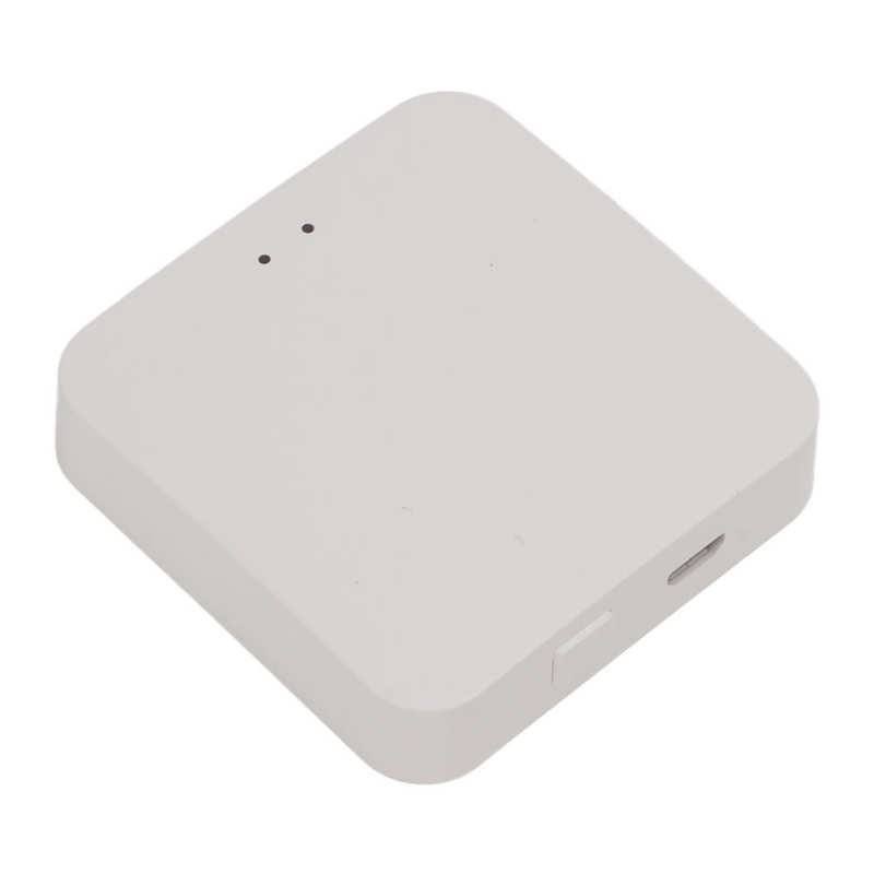 Bluetooth Gateway Gateway Hub for ZigBee UV Resistant Micro USB Port Anti Fade with 2 LED Indicator for Home Appliances for TUYA