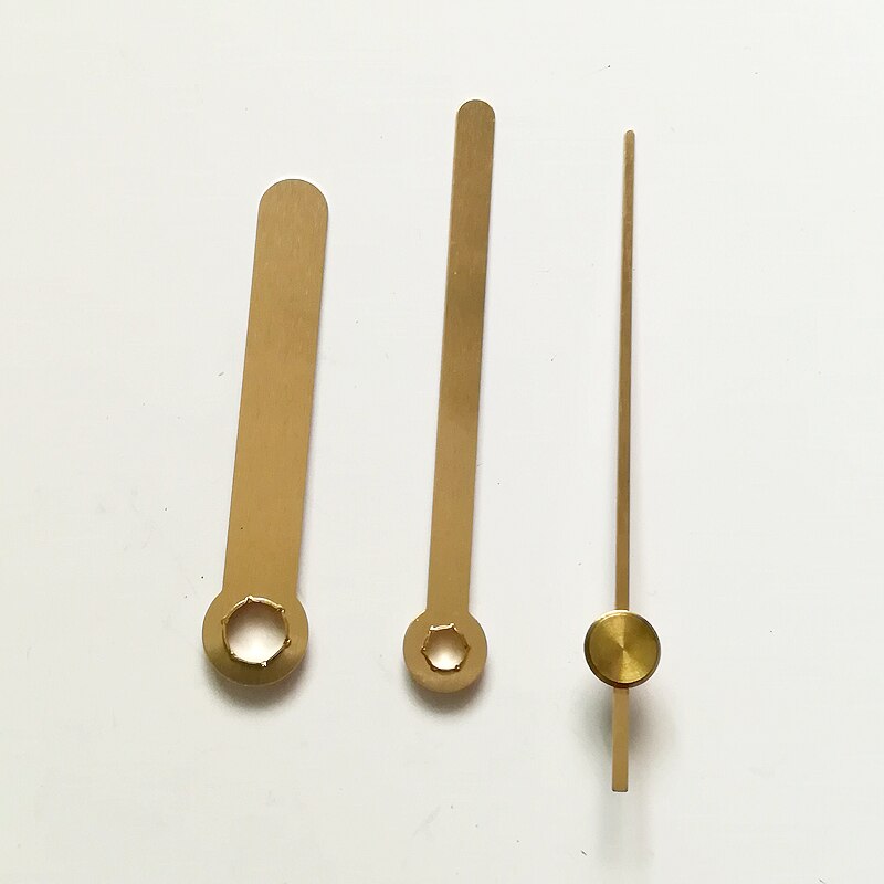 SKP Shaft short Clock Hands 2240#Gold (just hands) Metal Aluminum DIY Hands Quartz Clock Accessory DIY Clock kits