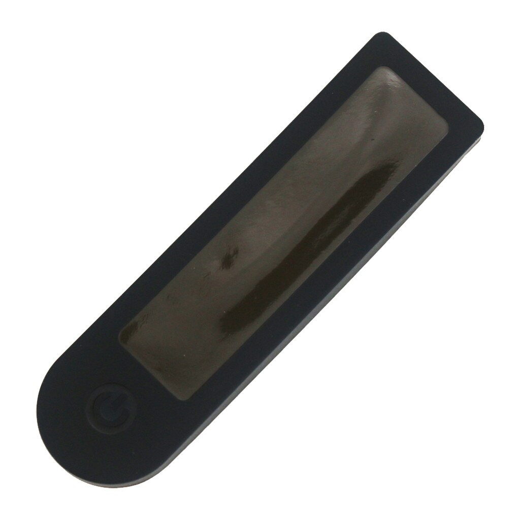 Silicone Dashboard Cover Circuit Board protective Cover Waterproof Panel Case For Xiaomi Mijia M365 Pro Electric Scooter: Black