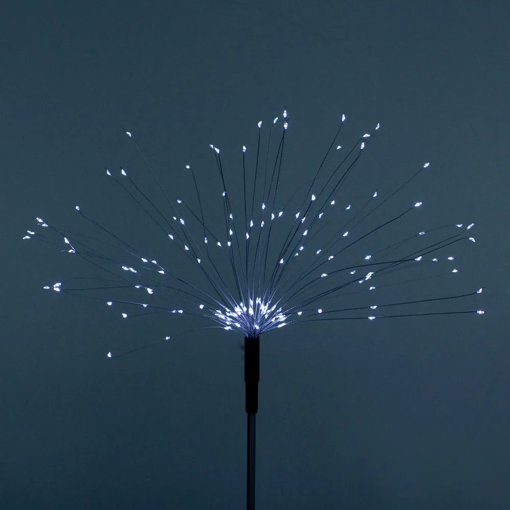 Anblub 90/150 Led Solar Vuurwerk Kleurrijke Outdoor Waterdichte Tuin Lampen Energiebesparing: Cold White / 150 LEDs