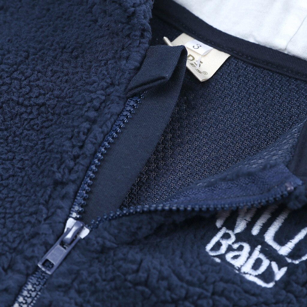 ARLONEET 2020 del bambino dei ragazzi di inverno Delle Ragazze di spessore cappotto Dell'orso del Fumetto del pagliaccetto Della Tuta Della chiusura lampo Con Cappuccio della tuta sportiva del bambino del cotone del cappotto della tuta sportiva