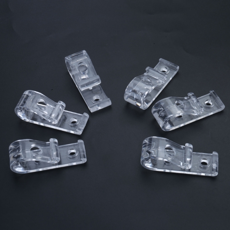 Chaîne sécurité pour store enrouleur Guide cordon, crochet Fixation, support cordon store, Clip transparent à