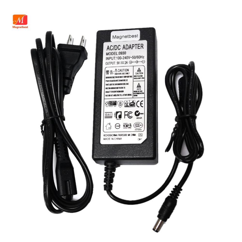 9V 2A AC DC Adapter Charger for Roland GW-7 GW-8 GW7 GW8 GreatWall 8 Synthesizer PSB-1U Power Adapter