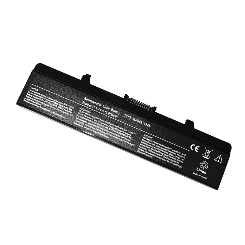 6600mAh 6CELL Laptop battery For DELL Inspiron 1525 1526 1545 1546 Vostro 500 CR693 GW240 GW241 GW252 HP277 HP297 PP29L M873