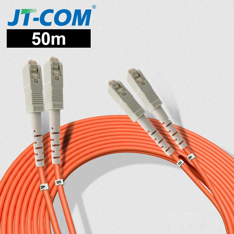 1Gb OM2 SC-SC Fiber Cable Multimode Duplex SC 2.0mm 3.0mm Fiber Optic Patch Cord Fiber Patch Cable 3m 5m 10m 20m 30m 50m: 50m 1pcs