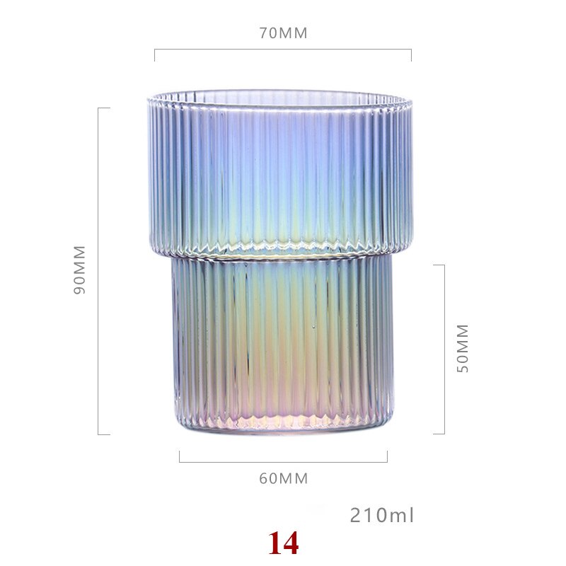 Set of 2-classical home morning water glass office water juice glass cup GLA-1520: 14