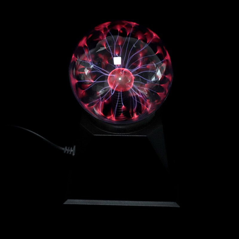 USB Novelty Lighting Magic Plasma Ball Lamp 4 Inch Night Light Lava Lamp