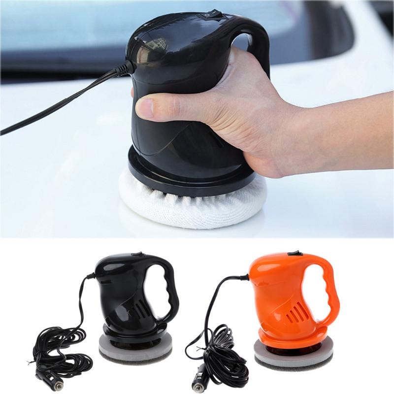 12V 40W 5 inch Portable Car Wax-polishing Machine Waxer Polisher Waxed Buffer Tool