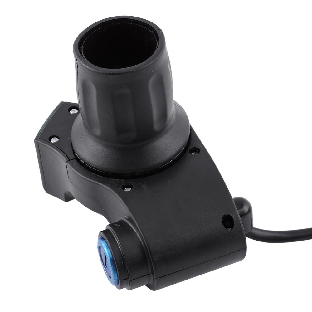 Electric Bike Throttle Grip LED Display Indicator/Lock Key Knock Half Twist Throttle electric bicycle Gas handle ebike throttle