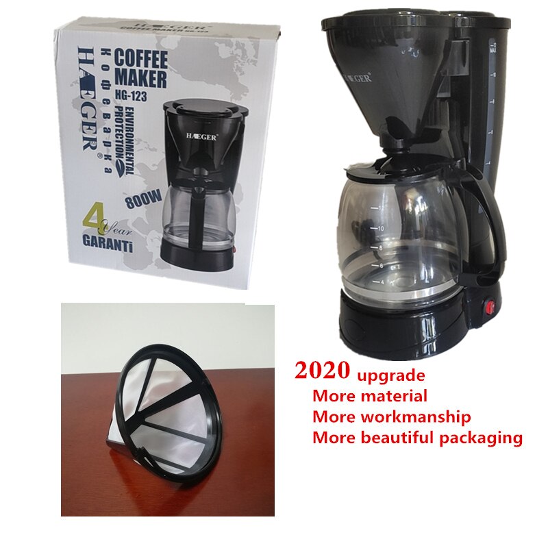 coffee machine upgrade Automatic American drip coffee machine anti-dry home office tea machine