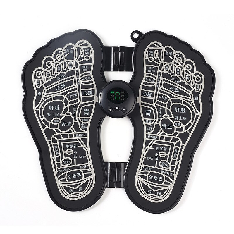 Ems Foot Massager Pad Usb Oplaadbare Elektrische Voeten Stimulator Massage Mat Verbeteren Bloedcirculatie Verlichten Pijn Pijn Gezondheid