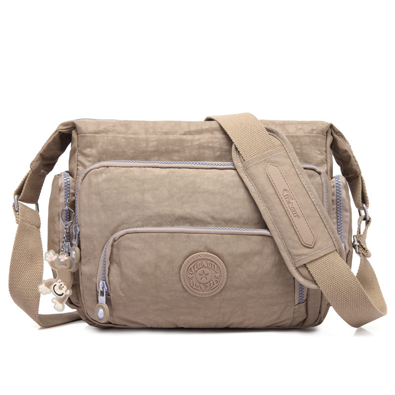 TEGAOTE Messenger Bags Women Crossbody Shoulder Bag Lady Bolsa Feminina Mujer Large Solid Beach Travel Bag Female Zipper: Gold