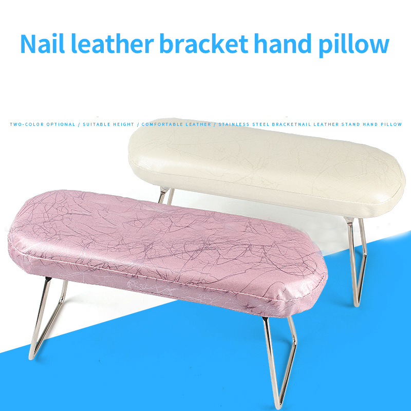 Manikübetreffend Hand Kissen Nagel Arm Rest Kissen Manikübetreffend Tisch matt Arm Handgelenk Hand Rest Salon Kissen: Himmel Blau