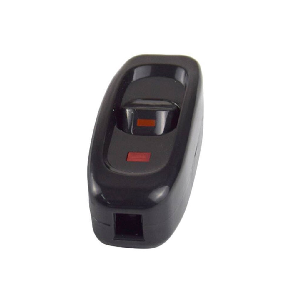 Inline ON/OFF Bed Light Table Lamp Controll Rocker Switch Home Decor Cord Cable Switch Power Switch Cable Switch Delicate