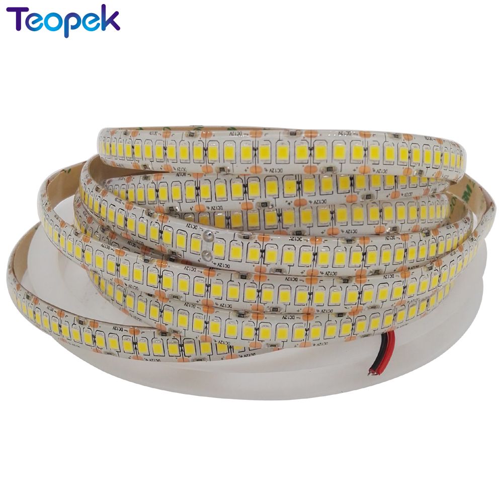 Bande de LED 2835 240LED s/m DC12V haute luminosité Flexible LED ruban lumineux blanc naturel/blanc /blanc/RGB 5 m/lot