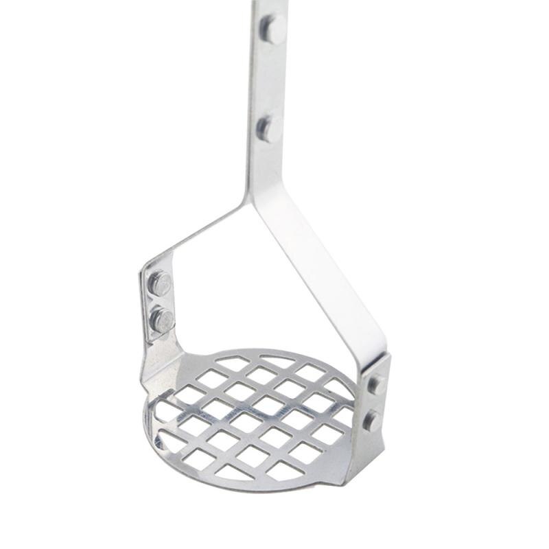 Potato Masher Heavy Duty Stainless Steel Potato Press For Smooth Mash Fruit Mud Manual Fruit Stainless Steel Mud