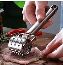Outil de cuisine maillet à viande en acier | Outil de cuisine en acier inoxydable, attendreur Steak boeuf poulet marteau: Default Title