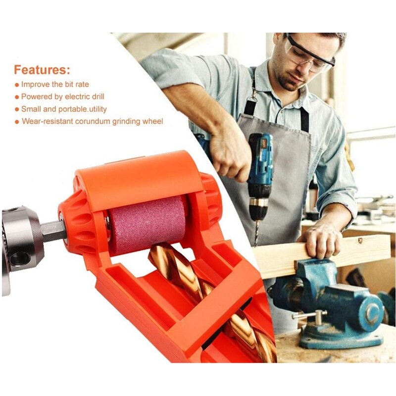 Boor Slijper Draagbare Diamant Boor Slijpen Tool 2 Stuks Inclusief Extra Wrench En Pakking