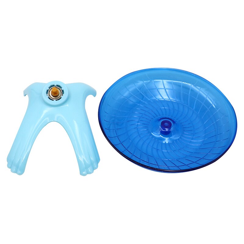 1PCS Pet Exercise Wheel Small Pets Guinea Pig Hamster Wheel Removable Mute Hamster Flying Saucer Pet Hamster Toy Accessories