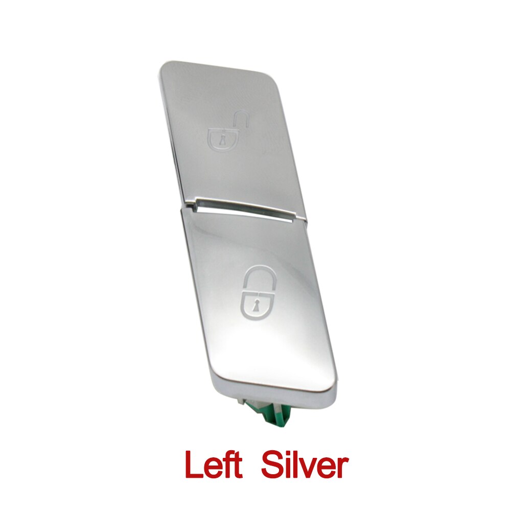 Botón de interruptor de apertura de cerradura de puerta Interior para Mercedes Benz Clase C W204, Clase E W212,GLK 204,ML GL W166 W176 W246: Silver Left