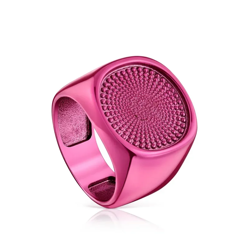 Anillo multicolor español TOUS de , único, textura lujosa: Blanco / 7.5