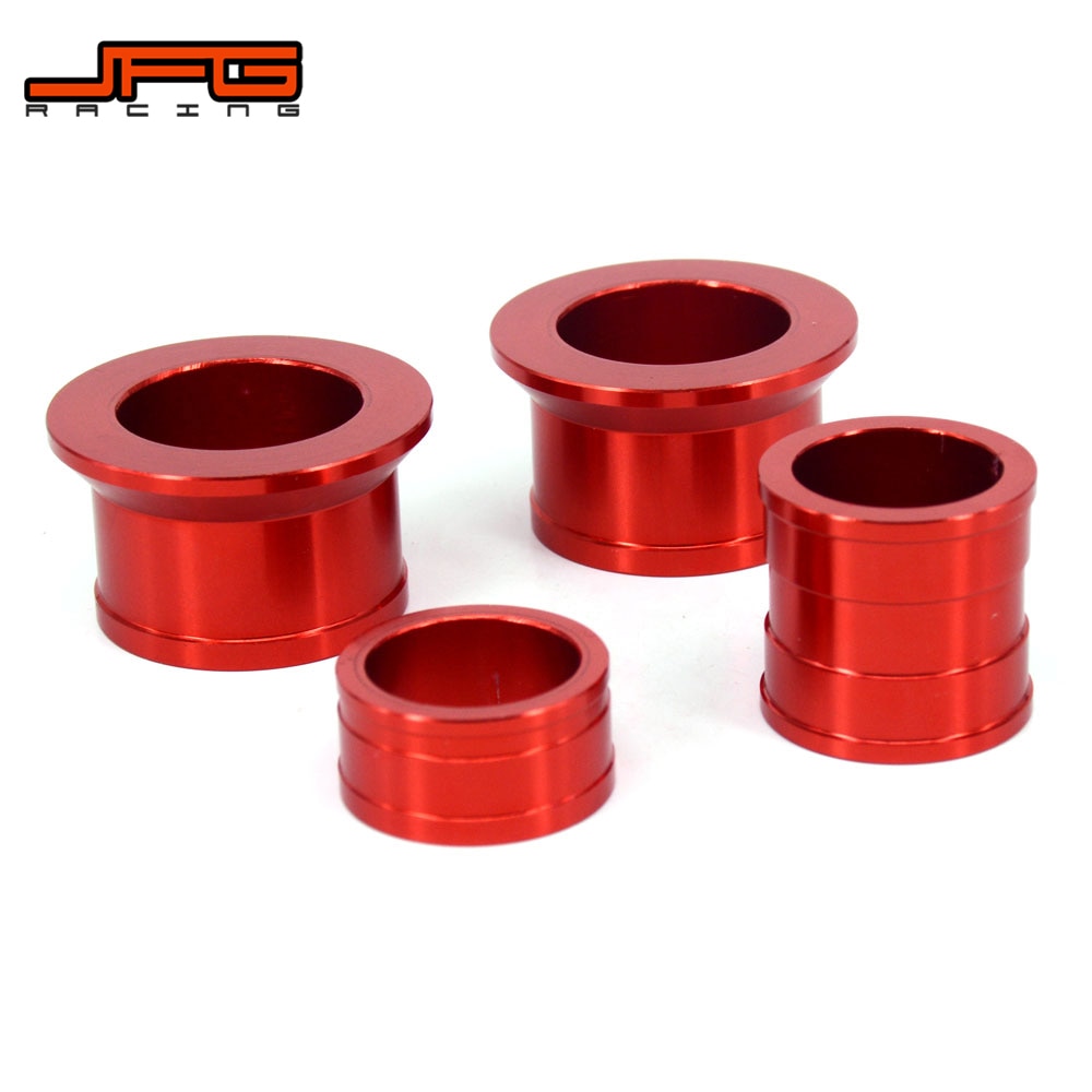 Motorcycle CNC Aluminum Front & Rear Wheel Hub Spacers For CR125R CR250R CRF250R CRF450R CRF250RX CRF450RX CRF450L CRF450X