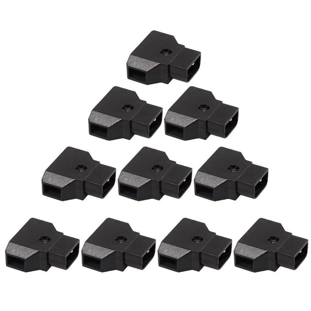 -10Pcs D-Tap Dtap Power Male Rewirable Cable Socket TAP male Plug for DSLR Rig power cable V-mount Anton Battery: Default Title
