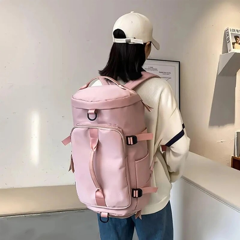 Riliwil-Mochilas desportivas impermeáveis ao ar livre, mochila de viagem, mochila de fitness, saco de viagem grande capacidade, mochilas sapato celeiro