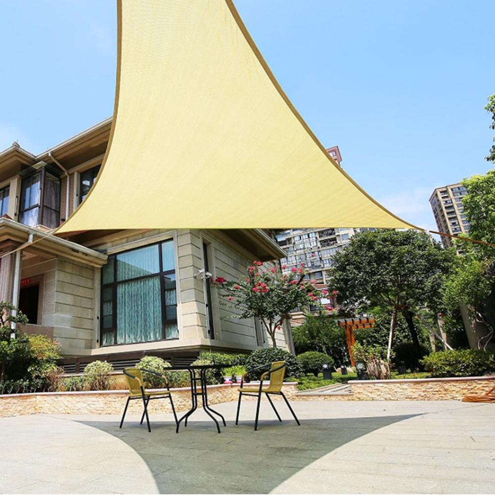 Triangle Canopy Waterproof Awning Sunshade Outdoor Garden Beach Camping Patio Pool Shelter Toldos Para Exterior тент от солнца