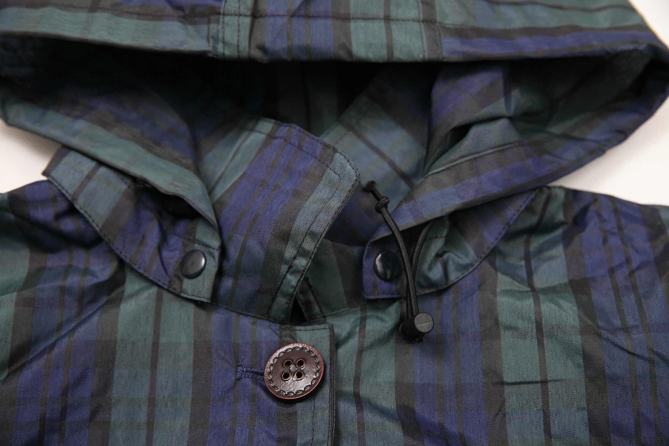 Cienki oddychający śliczny długi płaszcz przeciwdeszczowy moda damska pokrowiec przeciwdeszczowy ponczo jesienno-zimowy płaszcz w kratę