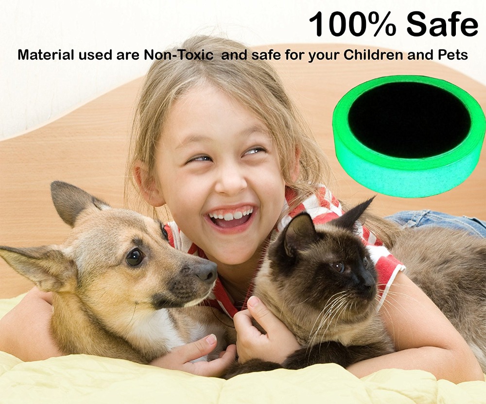 Luminous Tape 12MM 3M Self-adhesive Tape Night Vision Glow In Dark Safety Warning Security Stage Home Decoration Tapes