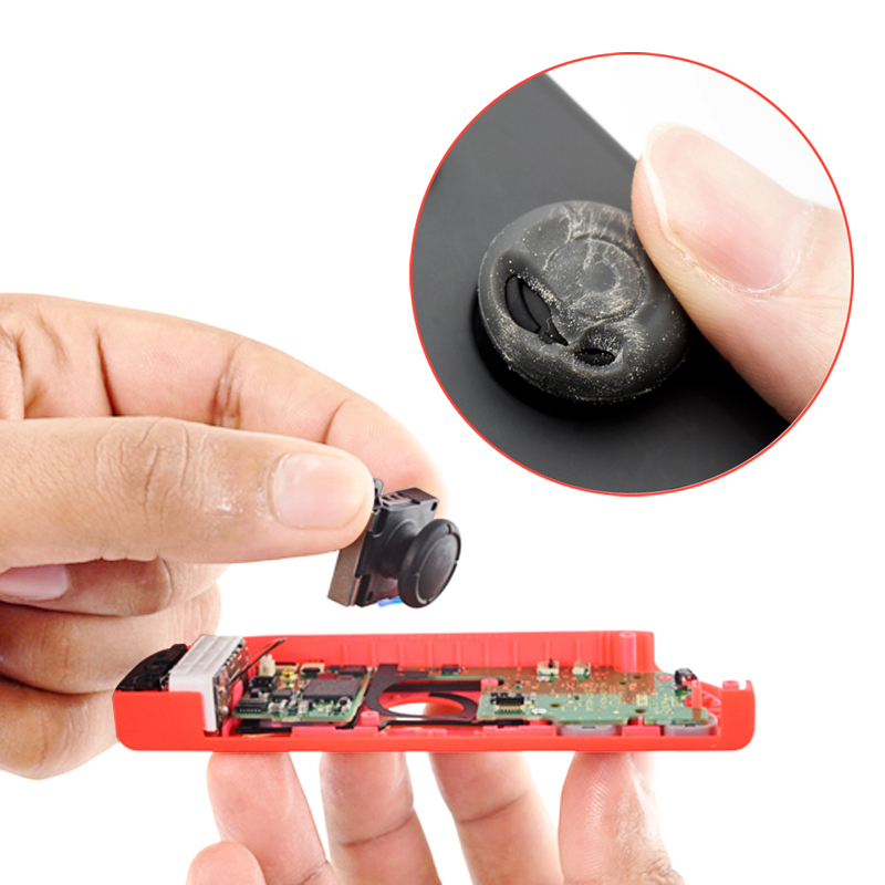 3D Analog Joystick Thumb Left Right Sticks Sensor Replacements For Nintendo Switch Joy Con NS Controller Accessories With Tools