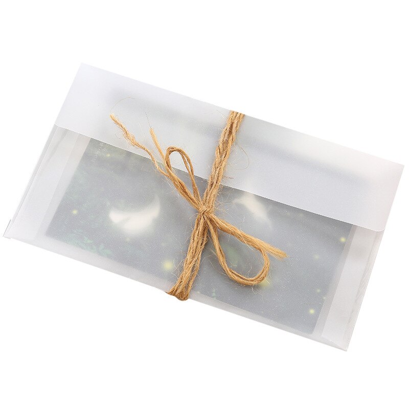 10PCS/Lot DIY Transparent Envelope Envelope Wedding Invitation Birthday Party Invitation Envelope