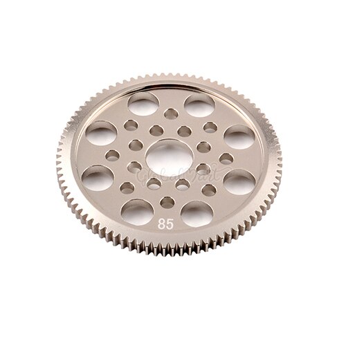 Metallo 48P Spur Gear 92T 85T 80T Pignone 18T 19T 20T 21T 22T 23T 24T 25T 26T Ingranaggi Del Motore Per Sakura R31 G31 SCX10 AX10 Traxxas HPI: 1PCS 85T