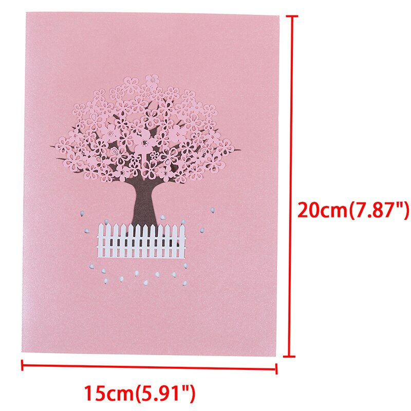 1 x 3D pop up card birthday wedding valentine anniversary greeting cards invitations