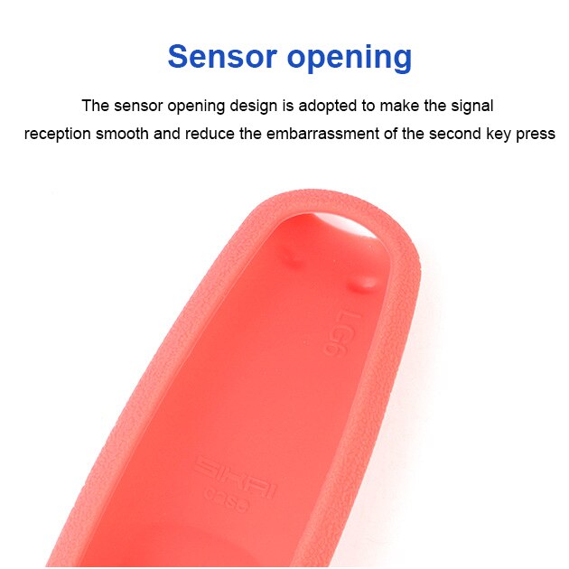 For LG Smart TV AN-MR600 AN-MR650 AN-MR18BA MR19BA MR20GA Remote Control Silicone Protective Covers with Lanyard