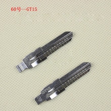 NO.60 GT15 Replacement Key Blade for Fiat Palio Car Key Blanks with scale mark