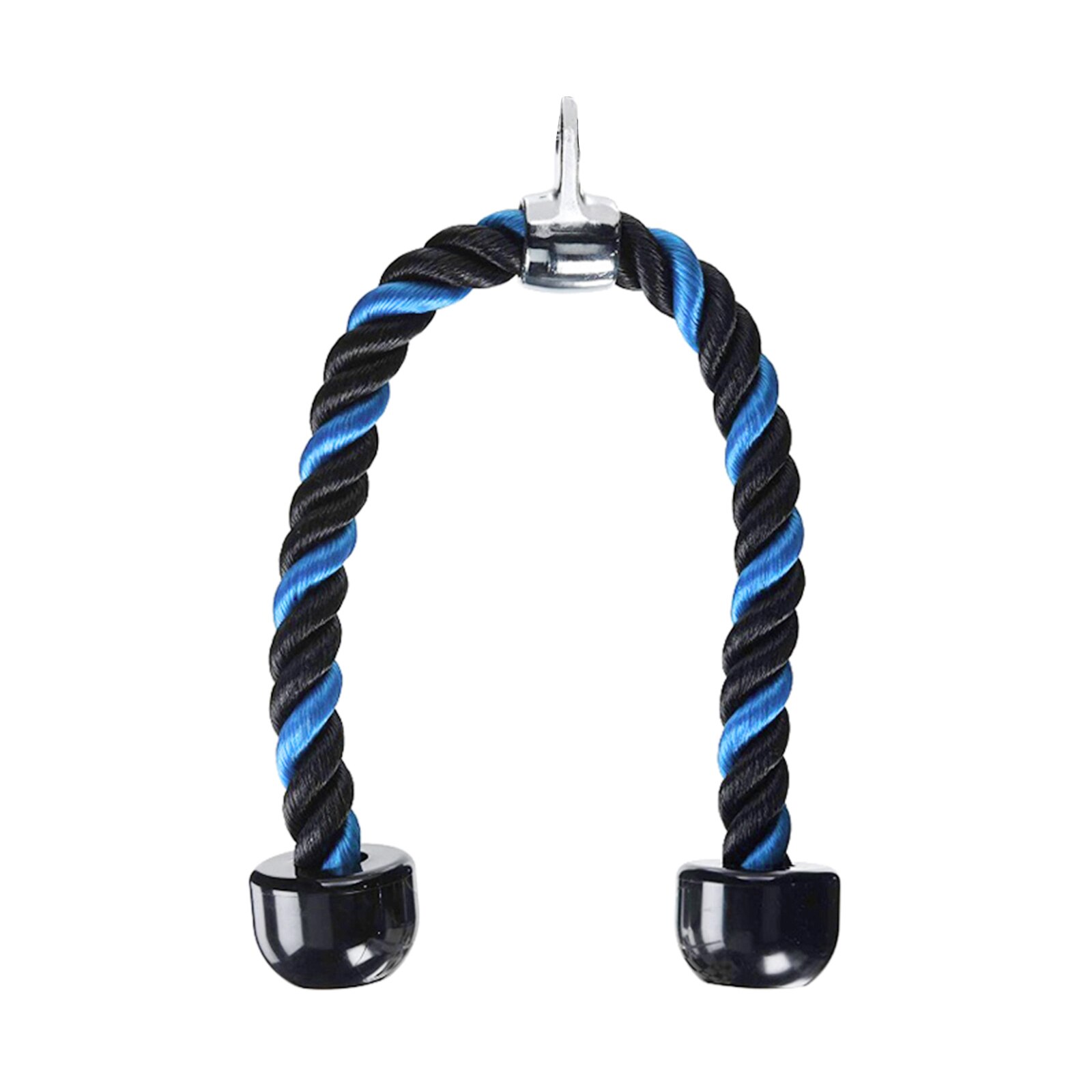 Gym Exercises Tricep Rope Handle Rubber Pull Down Bicep Cable Attachment Grip