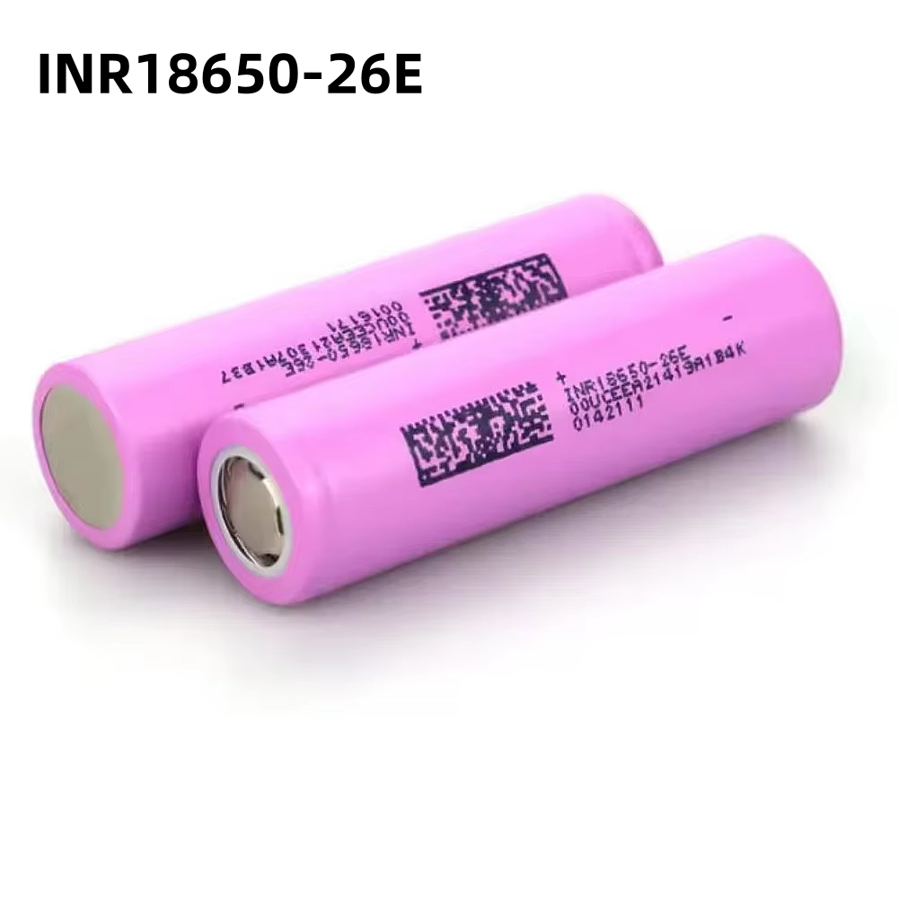 18650 2600mAh Battery 3.7V Discharge Lithium Ion Rechargeable Battery for Powerbank Lamp Flashlight 18650 26E/35E Batteries: Clear