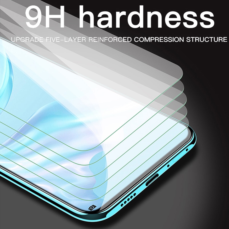 3 uds. Cubierta completa de vidrio templado para Huawei Honor 10 9 Lite 20i 10i Protector de pantalla de vidrio para Honor 20 10 Lite 8X 9X Pro Glass