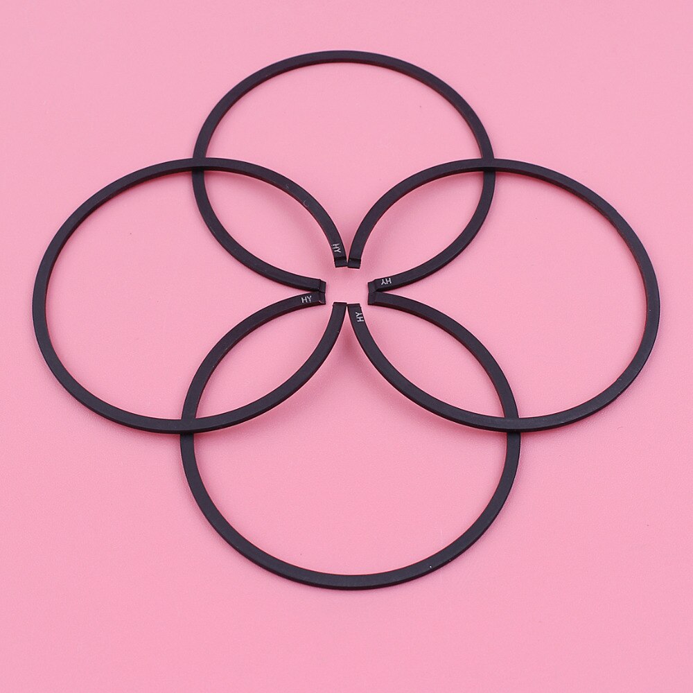 4 pièces/lot 45mm x 1.2mm segments de Piston pour Husqvarna 353 350 tronçonneuse partie 537253002