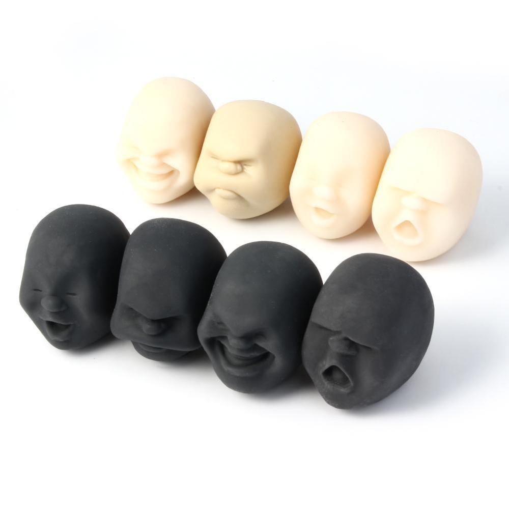 Squeeze Menselijk Gezicht Emotie Vent Bal Stress Verlichten Volwassen Decompressie Speelgoed Anti-stress Speelgoed Speelgoed Voor Volwassen Ontspanning Toy