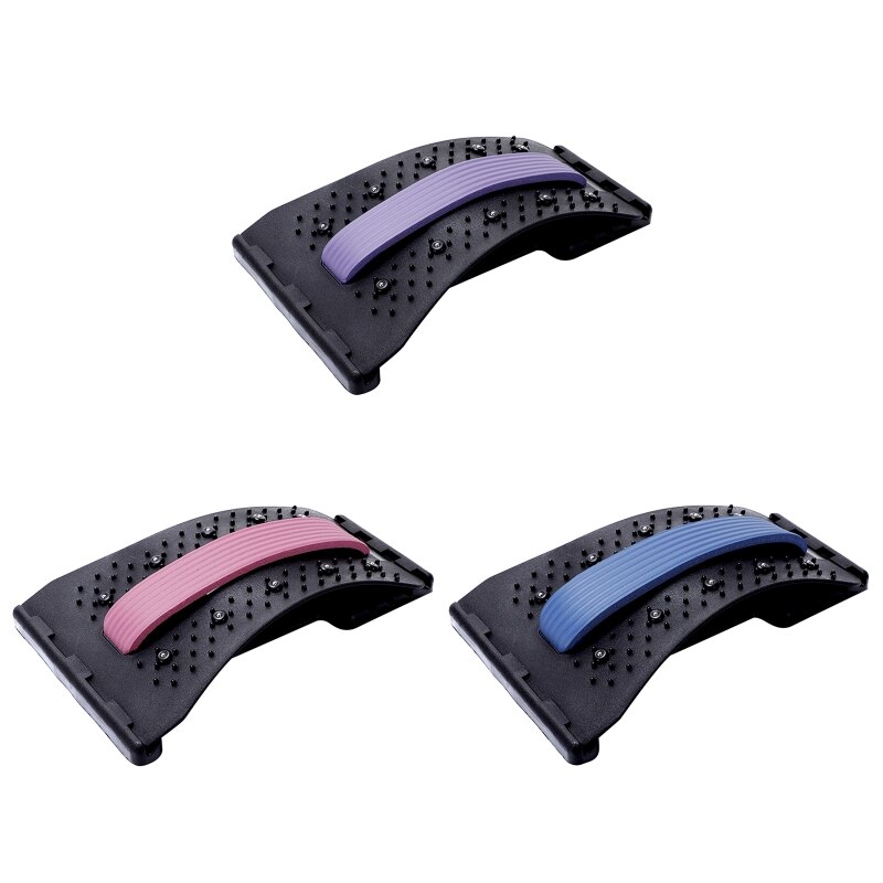 Multilevel Lumbar Support Back Massagers, Back Stretcher, Back Crack, Back Pain Relief Device for Scoliosis, Sciatica