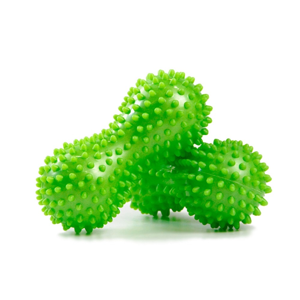 Peanut Massage Ball Spiky Trigger Point Relief Muscle Pain Stress Peanut Ball Therapy Health Care Gym Muscle Relex Apparatus